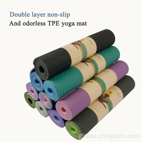 Yoga Equipment Adult Pilates Stretching Dance Practice TPE Yoga Mat Supplier